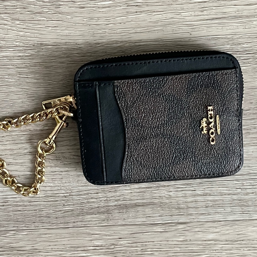 Coach Zip Card Case